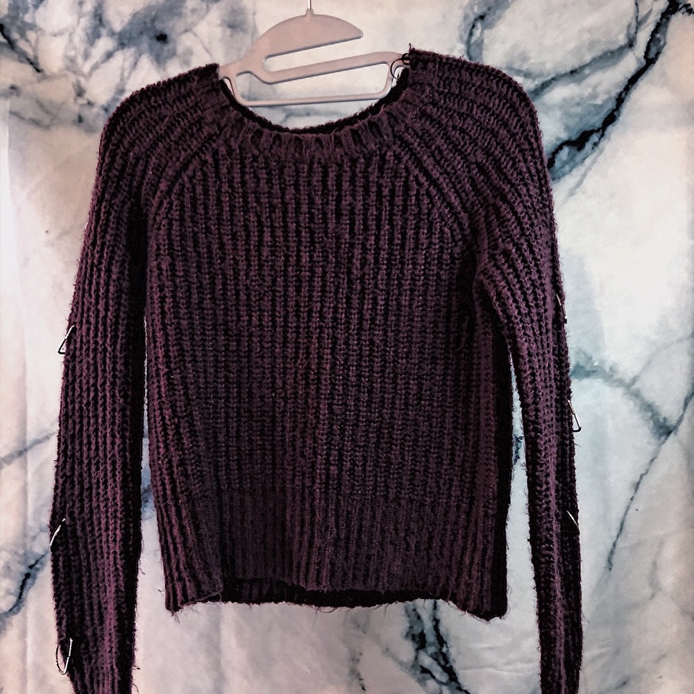 Purple Cozy Sweater